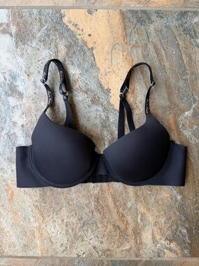 XOXO Black Push Up Bra Women’s Size 34B Simple Minimal